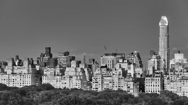 Photo Noir Blanc Manhattan Upper East Side Crépuscule New York — Photo