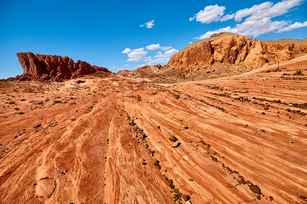 Formacje Skalne Piękne Dolinie Ognia State Park Nevada Usa — Zdjęcie stockowe