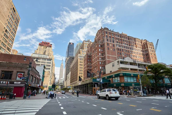 Νέα Υόρκη Ηπα Ιουνίου 2018 Ζωή Της Πόλης Στο Μεγάλο — Φωτογραφία Αρχείου