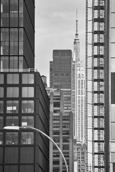 Black White Picture New York City Architecture Usa — Stock Photo, Image