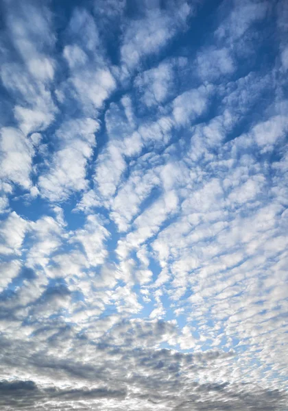 Вид на живописную облачность . — стоковое фото