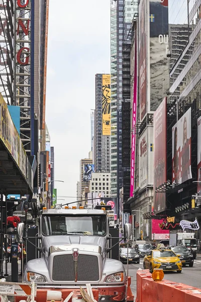 New York Verenigde Staten Juni 2018 Kenworth Truck Geparkeerd Het — Stockfoto