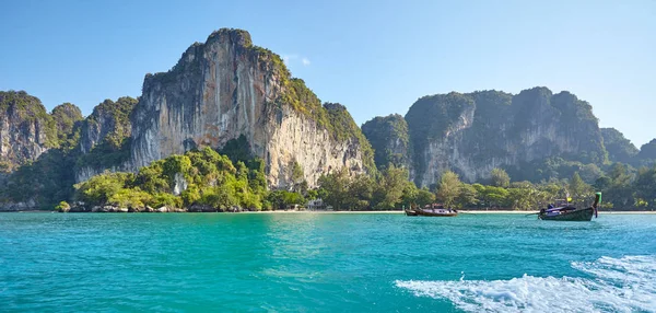 Província Krabi Costa Uma Manhã Ensolarada Tailândia — Fotografia de Stock