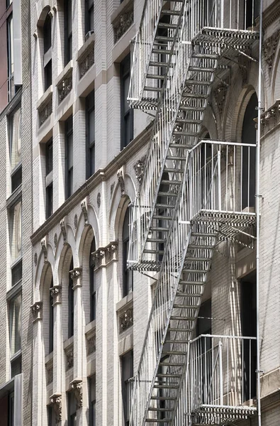Old Building Fire Escape New York Estados Unidos — Fotografia de Stock