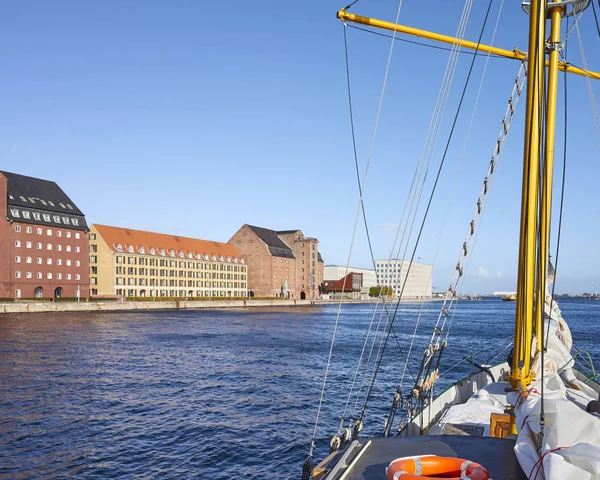 Копенгагенский Пирс Старого Парусного Судна Дания — стоковое фото