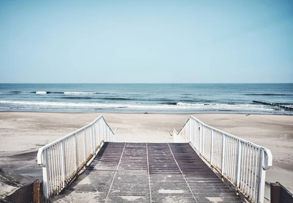 Blick auf einen Eingang zum Strand. — Stockfoto
