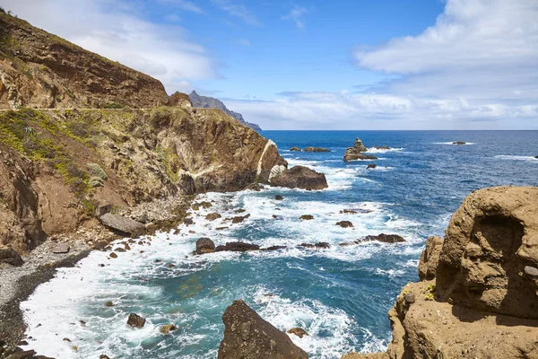 Atlantické pobřeží Tenerife, Španělsko. — Stock fotografie