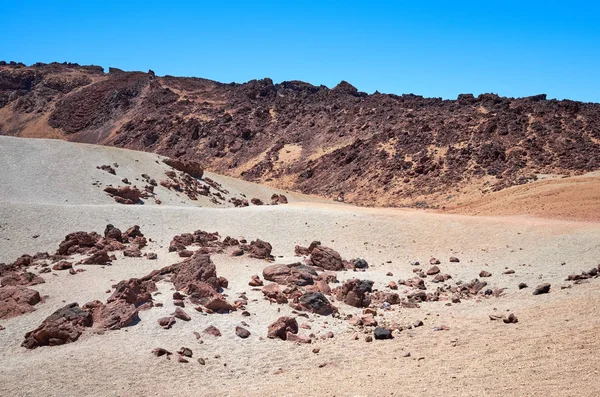 Mars wie Landschaft des Mount Teide, Teneriffa, Spanien. — Stockfoto