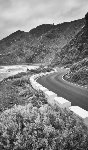 Scenic Ocean Drive Road, Tenerife, Spanje. — Stockfoto