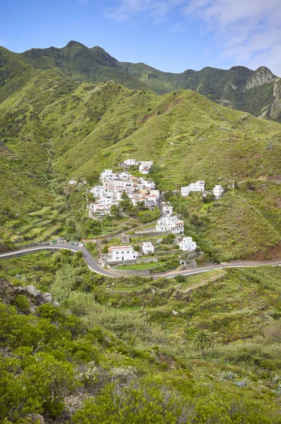 Paesaggio rurale del villaggio Taganana, Tenerife, Spagna — Foto Stock