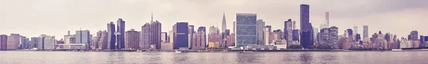Manhattan panoramic view, New York City, USA. — Stock Photo, Image