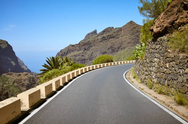 Ruta panorámica de montaña, Tenerife, España — Foto de Stock