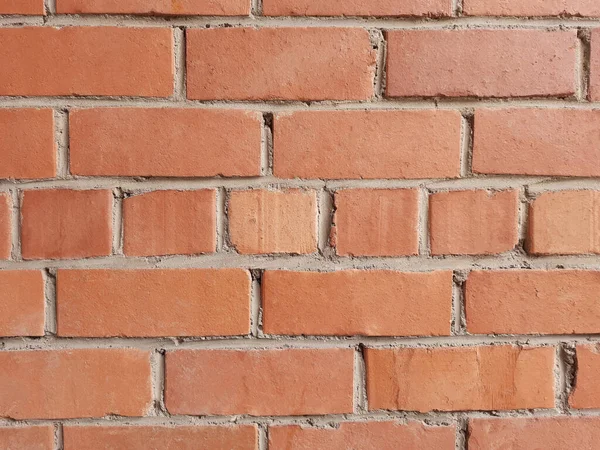 Die Struktur Der Wände Aus Rotem Backstein Außenteil Der Mauer — Stockfoto