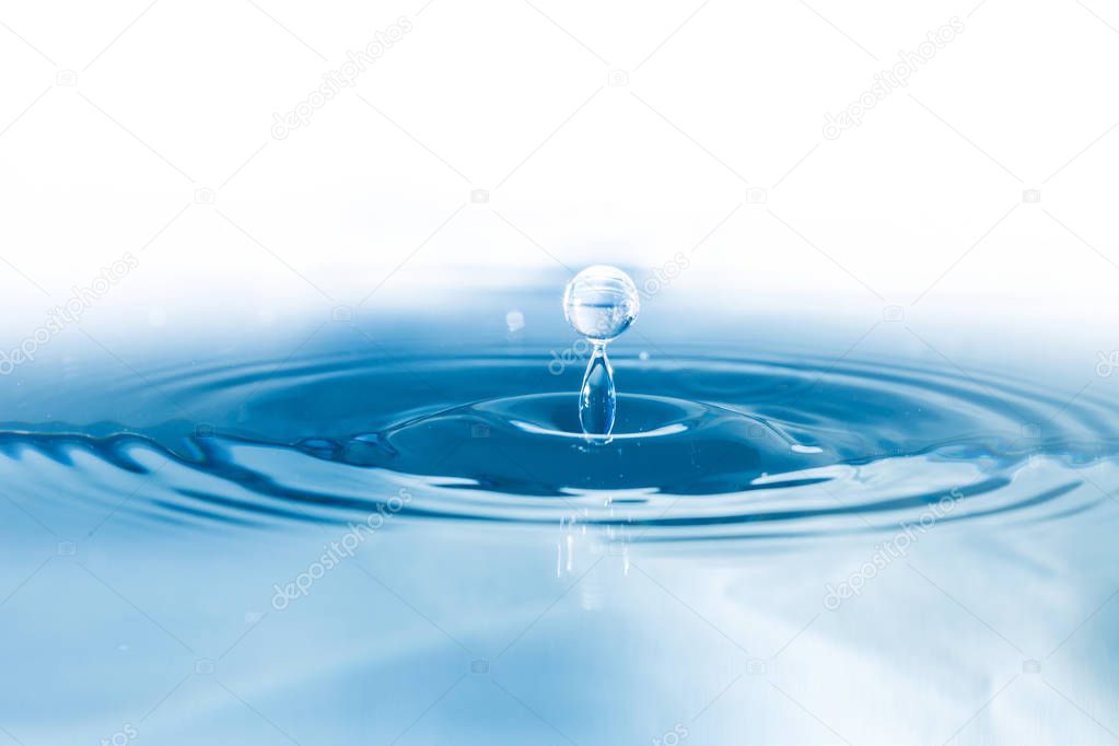 Water splash or water drop.
