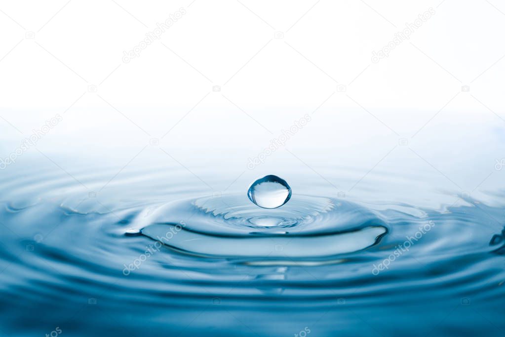 Water splash or water drop.