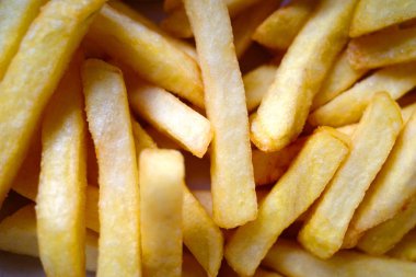 Domates soslu doku arka plan Patates Kızartması