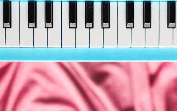 Piano Keys Viewed — Stock Photo, Image