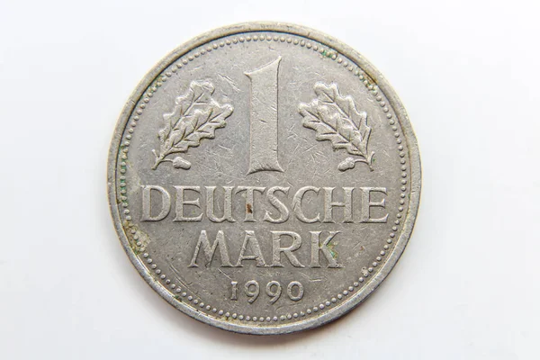 Deutsche Mark 1990 Pengar — Stockfoto