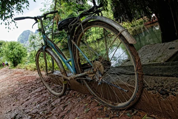 Old Bicycle Park — Stock Photo, Image