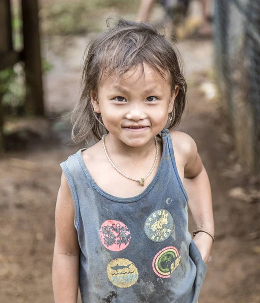 Luang Prabang Laos Août 2018 Jolie Fille Locale — Photo