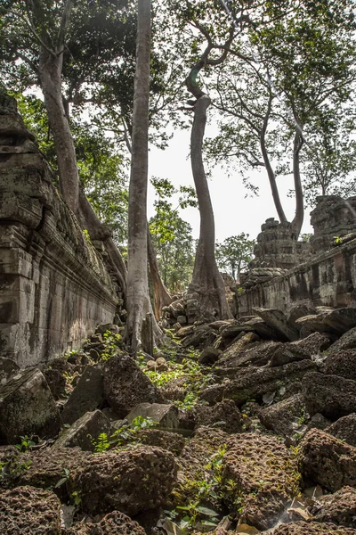 Ruínas Antigas Angkor Wat Siem Reap Cambodia — Fotografia de Stock