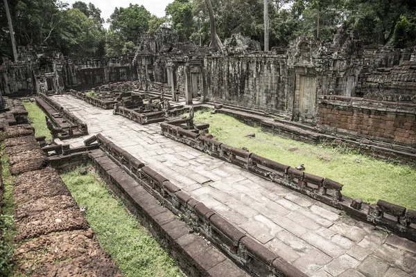 Αρχαία Ερείπια Του Angkor Wat Siem Θερίσει Cambodia — Φωτογραφία Αρχείου