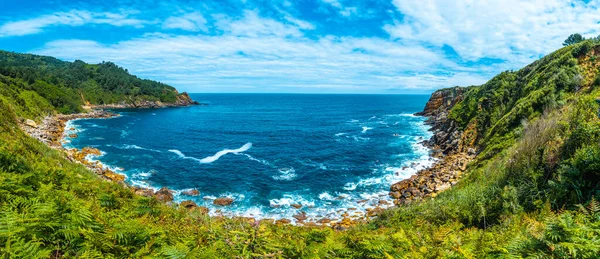 Incrível Vista Para Mar Pasaia Província Gipuzkoa Comunidade Autónoma Basca — Fotografia de Stock