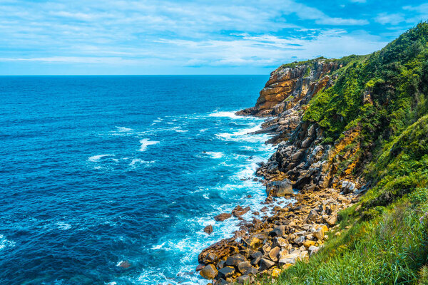 amazing sea view at Pasaia,  province of Gipuzkoa, Basque Autonomous Community of northern Spain