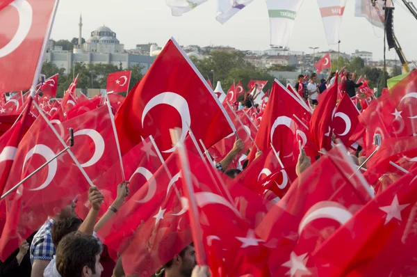 Istanbul Türkiye Eylül 2015 Nefes Milyonlarca Teröre Karşı Bir Ses — Stok fotoğraf