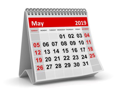 Mayıs 2019, bu bilgisayar oluşturulan resmi bir 3d işlenir. Beyaz izole.