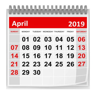 Nisan 2019, bu bilgisayar oluşturulan resmi bir 3d işlenir. Beyaz izole.