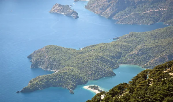 Φωτογραφία Θαλασσινό Τοπίο Στο Ηλιοβασίλεμα — Φωτογραφία Αρχείου