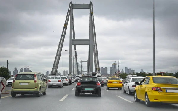 交通高峰期 伊斯坦布尔 — 图库照片