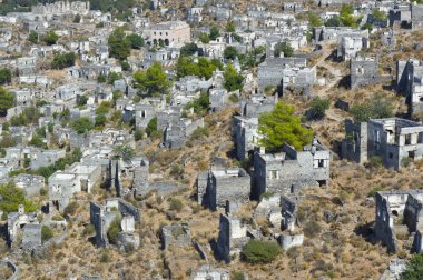 Kaya Köyü Kayaköy Türkiye'de