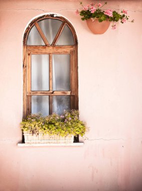 eski ahşap pencere