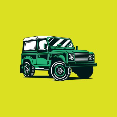 Jeep 'in yaratıcı varyant rengi