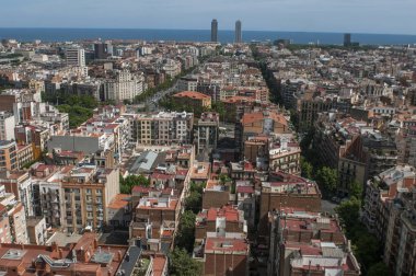 barselona aeirial görünümü