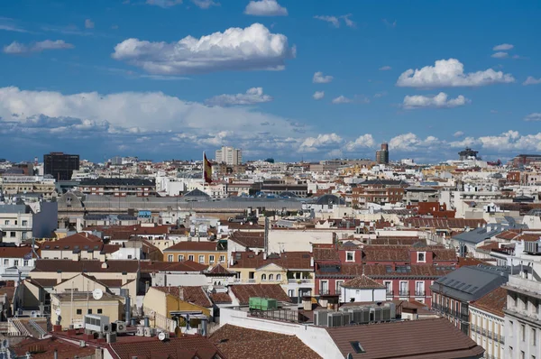 Panoramę Madrytu — Zdjęcie stockowe