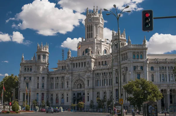 Palacio of Cibeles w Madrycie — Zdjęcie stockowe