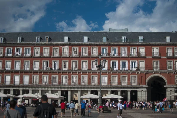 Площадь Plaza Mayor Square — стоковое фото