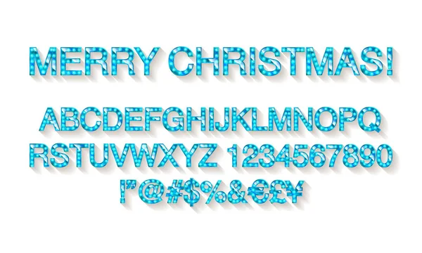 Altın Harfler ve Rakamlarla Mutlu Noeller. Karanlık bir arka planda. Düzenlemesi kolay. Vektör illüstrasyonu