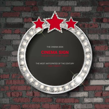 Ampuller ile yuvarlak çerçeve