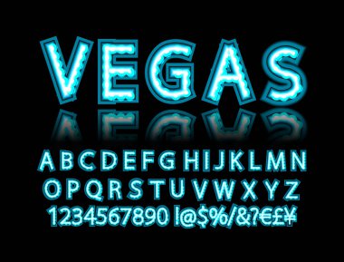 Neon Işık Alfabesi,