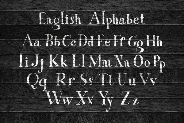 Διάνυσμα καλλιγραφικά αλφάβητο. — Διανυσματικό Αρχείο