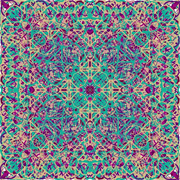 Vintage seamless pattern in Arabic style. — Stock Vector