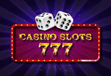 Altın dices ile Casino işareti