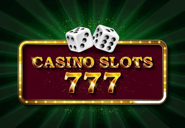 Altın dices ile Casino işareti