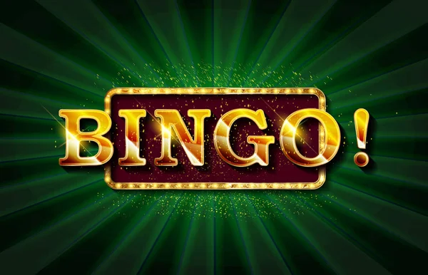 Bingo Banner Vector. — Vector de stock