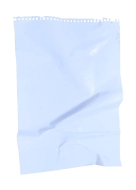 Kağıt dokusu. Beyaz kağıt çarşaf. Vektör illüstrasyonu