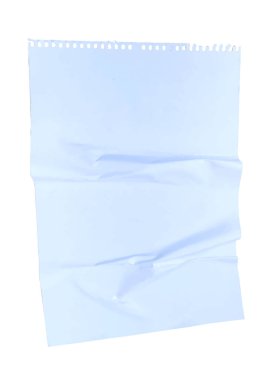 Kağıt dokusu. Beyaz kağıt çarşaf. Vektör illüstrasyonu